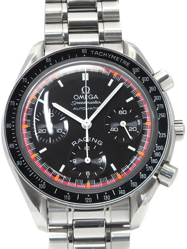 【OMEGA】オメガ『スピードマスター レーシング ミハエルシューマッハ』3518.50 メンズ 自動巻き 6ヶ月保証【中古】