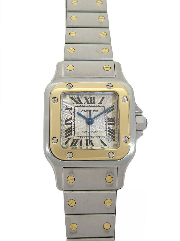 【Cartier】カルティエ『サントスガルべ SM』W20057C4 レディース 自動巻き 3ヶ月保証【中古】のサムネイル