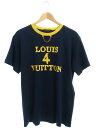 【LOUIS VUITTON】ルイヴィトン『1ABCV4 Louis 4 Vuitton チェーン Tシャツ sizeM』RW232W UOL FPTS10 23SS レディース 半袖Tシャツ 1週間保証【中古】