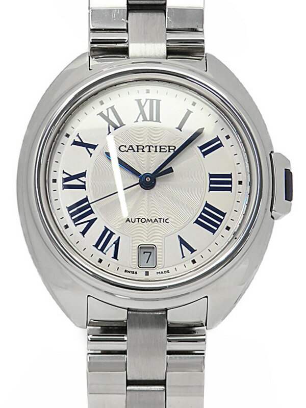 【Cartier】カルティエ『クレ ドゥ カルティエウォッチ』WSCL0006 ボーイズ 自動巻き 6ヶ月保証【中古】