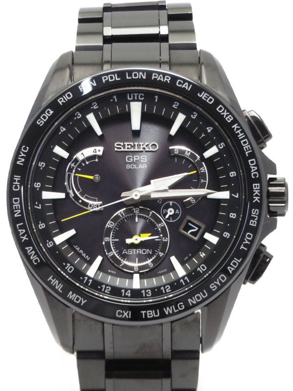 楽天高山質店【SEIKO】セイコー『アストロン』SBXB079 8X53-0AD0 61****番 メンズ ソーラー電波GPS 1ヶ月保証【中古】