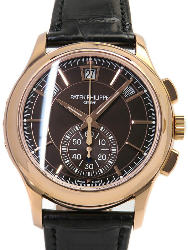 【PATEK PHILIPPE】パテックフィリップ『コンプリケーション 年次カレンダー クロノグラフ』5905R-001 メンズ 自動巻き 6ヶ月保証【中古】