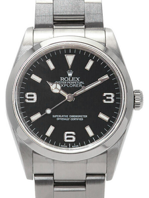 【ROLEX】ロレックス『エクスプローラー1』114270 F番’04年頃製 メンズ 自動巻き 12ヶ月保証【中古】