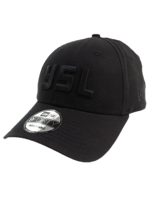 【SAINT LAURENT】サンローラン『ニューエラ ロゴ キャップ size56-62cm』677333 YCLRU メンズ レディース 帽子 1週間保証【中古】