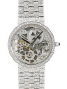 【VACHERON CONSTANTIN】ヴァシュロンコンスタンタン『メッシュドール スケルトン ダイヤ』13508/2 レディース 手巻き 6ヶ月保証【中古】