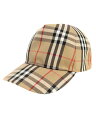 【BURBERRY】バーバリー『ヴィンテージチェック キャップ sizeL G』8026929 メンズ レディース 帽子 1週間保証【中古】