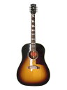 【Gibson】ギブソン『アコースティックギター』Southern Jumbo 2023年製 1週間保証【中古】 名　称 アコースティックギター 型　番 Southern Jumbo 年　式 2023年製 種　類 アコースティックギター 材　質 ボディトップ:シトカスプルース サイド・バック:マホガニー ネック：マホガニー フィンガーボード:ローズウッド 重　量 約1.91kg ギャランティー なし 付属品 オリジナルハードケース 保証期間 1週間保証 ランク A 品 状　態 【ネック】：ストレート 【フレット】：残り9割程度 【ロッド】：余裕あり 【ナット幅】：約44.6mm ・ボディなどに小キズが見られます。 ・ピックアップが取り外され、欠品しております。 ・ネックヒールにストラップピンが追加されております。 弦高は12フレット上で、6弦側が約2.2mm、1弦側が約2. 0mmです。 その他、プレイヤーズコンディションには特に目立った問題はありません。