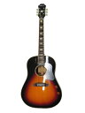 【Epiphone】エピフォン『E.アコースティックギター』EJ-160E 2010年製 エレアコギター 1週間保証【中古】 名　称 E.アコースティックギター 型　番 EJ-160E 年　式 2010年製 種　類 エレアコギター 材　質 ボディトップ：スプルース ボディサイドバック：マホガニー ネック：マホガニー フィンガーボード：ローズウッド ピックアップ：オリジナルピックアップ 重　量 約2.13kg ギャランティー なし 付属品 オリジナルソフトケース 保証期間 1週間保証 ランク AB品 状　態 【ネック】：ストレート 【フレット】：残り7割程度 【トラスロッド】：余裕あり 【ナット幅】：約44.2mm ボディなどに傷、スレが見られます。 ヘッド裏に"2ND"の刻印があります。 付属ソフトケースに使用感が見られます。 弦高は12フレット上で、6弦側が約2.6mm、1弦側が約2.2mmです。 その他、プレイヤーズコンディションには特に目立った問題はありません。 【2ND刻印】