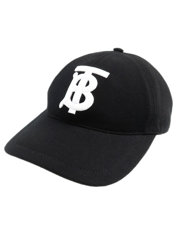 【BURBERRY】バーバリー『TBロゴ キャップ sizeM』8010946 メンズ レディース 帽子 1週間保証【中古】