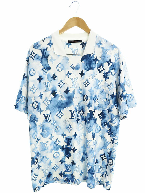 LOUIS VUITTON】ルイヴィトン『ウォーターカラーモノグラムポロ LOUIS VUITTON】ルイヴィトン『ウォーターカラーモノグラムポロ