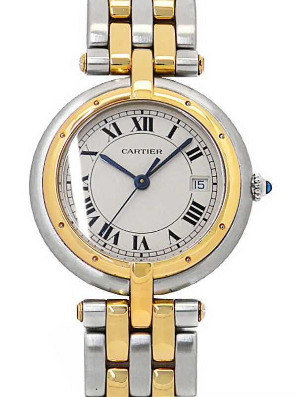 【Cartier】カルティエ『パンテール ヴァンドーム LM 2ロウ』83084242 ボーイズ クォーツ 3ヶ月保証【中古】