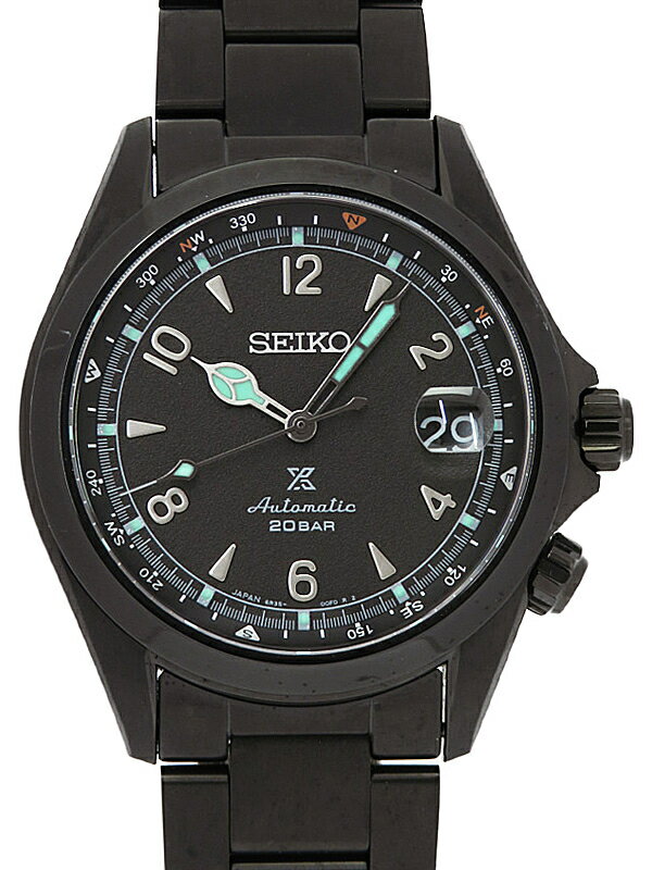 SEIKO】セイコー『プロスペックス アルピニスト ザ ブラック SEIKO】セイコー『プロスペックス アルピニスト ザ ブラック