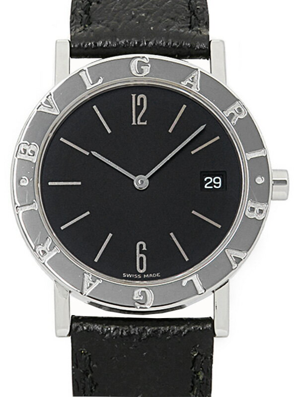 美品 磨き済み BVLGARI ブルガリ BB33SL ホワイト AT メンズ 美品 磨き済み BVLGARI ブルガリ BB33SL ホワイト AT メンズ