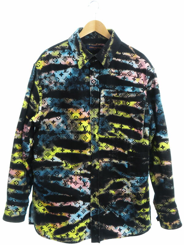 LOUIS VUITTON】ルイヴィトン『モノグラムタイダイ デニム長袖 LOUIS VUITTON】ルイヴィトン『モノグラムタイダイ デニム長袖