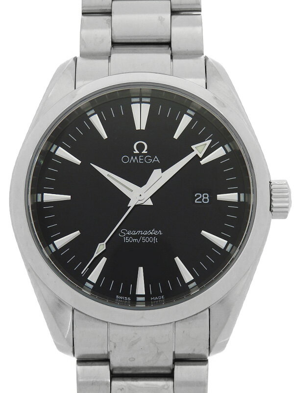 【OMEGA】オメガ『シーマスター アクアテラ』2517.50 メンズ クォーツ 3ヶ月保証【中古】
