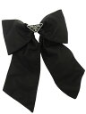 【PRADA】プラダ『三角ロゴ トライアングルプレート リボンバレッタ』レディース 1週間保証【中古】