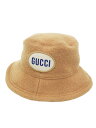 【GUCCI】グッチ『パッチ バケットハット sizeS 57cm』759712 4HA3J メンズ レディース 帽子 1週間保証【中古】