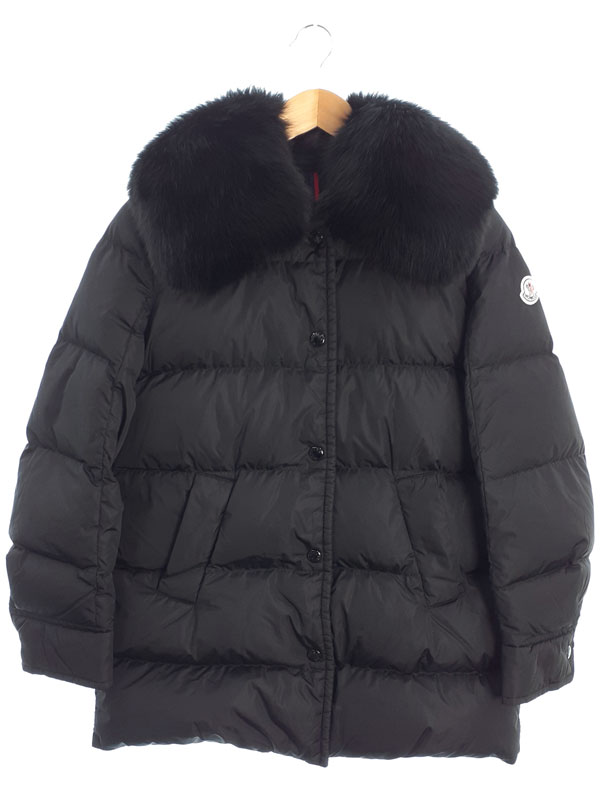 【MONCLER】モンクレール『MESANGE フォックスファー ダウンジャケット size0』D20934693125 54155 2018 レディース 1週間保証【中古】のサムネイル