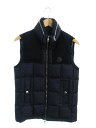 【MONCLER】モンクレール『CESAR 切替ダウンベスト size0』C20914330185 54155 2017 メンズ 1週間保証【中古】