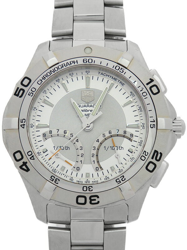 【TAG Heuer】タグホイヤー『ニュー アクアレーサー クロノキャリバー S』CAF7011.B ...