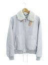 【LOUIS VUITTON】ルイヴィトン『ディアスキン 鹿革 アビエイタージャケット size48』RM222E YBJ HJL45E メンズ レザージャケッ...