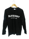 【BURBERRY】バーバリー『ロゴ 袖ホールデザイン 長袖Tシャツ sizeS P』8025663 レディース 半袖Tシャツ 1週間保証【中古】(4)