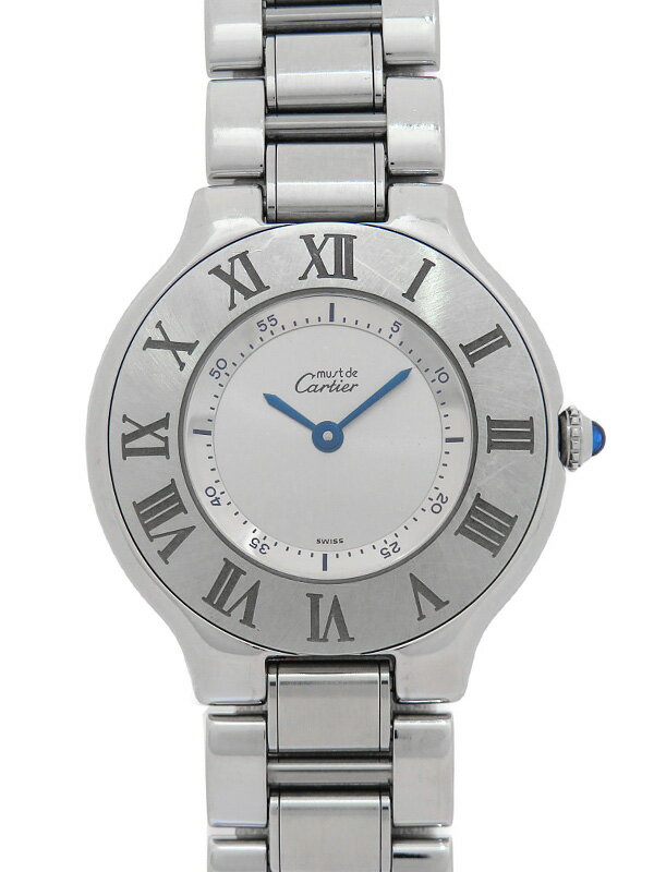 【Cartier】カルティエ『マスト21 ヴァンティアン LM』W10110T2 ボーイズ クォーツ ...