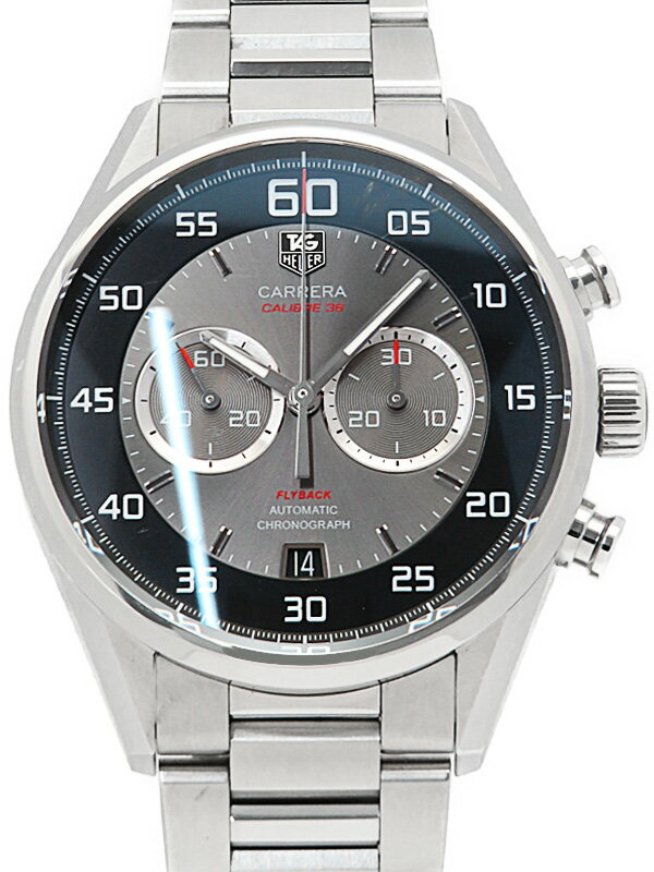 【TAG Heuer】タグホイヤー『カレラ キャリバー36 クロノグラフ フライバック』CAR2B10.BA0799 メンズ 自動巻き 6ヶ月保証【中古】