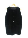【MARNI】マルニ『リバーシブル ライトメリノベロアベスト size36』GLMXE02BLQULM094 22AW レディース ジレ 1週間保証【中古】(4)
