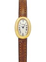 【Cartier】カルティエ『Mini Baignoire ミニベニュワール』W1510956 レディース クォーツ 6ヶ月保証【中古】