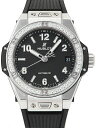 【HUBLOT】ウブロ『ビッグバン ワンクリック スチールダイヤモンド』465.SX.1170.RX.1204 レディース 自動巻き 6ヶ月保証【中古】