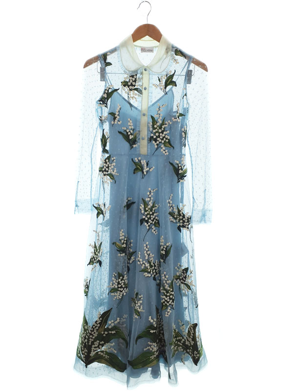 RED VALENTINO】レッドヴァレンティノ『インナー付き レース RED VALENTINO】レッドヴァレンティノ『インナー付き レース