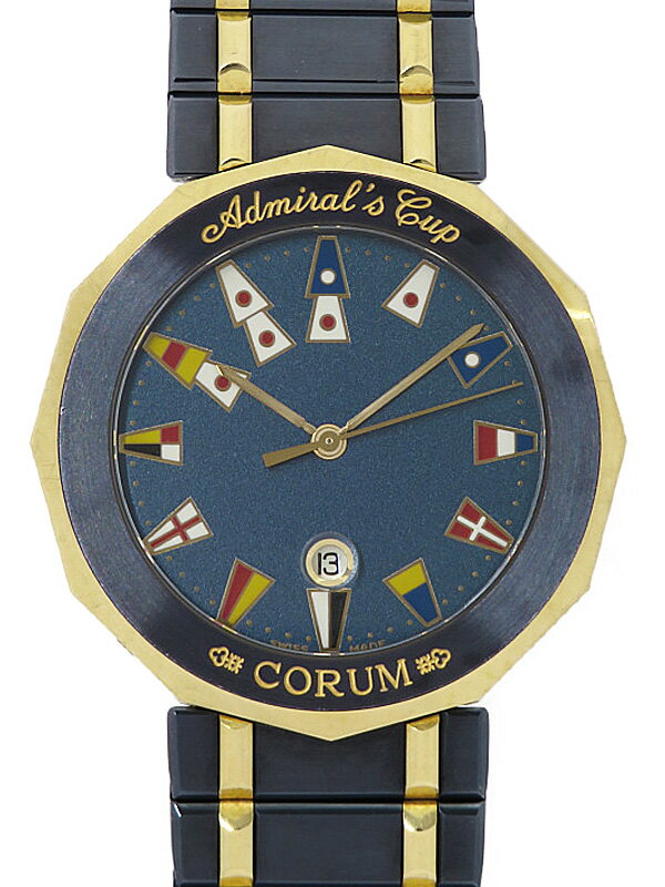 CORUM】コルム『アドミラルズカップ ガンブルー』99.810.31 V CORUM】コルム『アドミラルズカップ ガンブルー』99.810.31 V