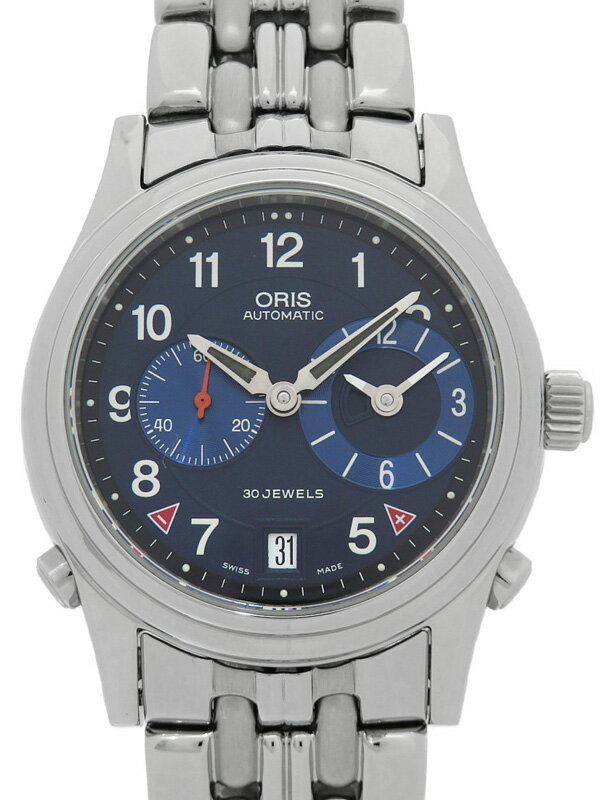ORIS】オリス『クラシック ワールドタイマー GMT』7485 メンズ ORIS】オリス『クラシック ワールドタイマー GMT』7485 メンズ