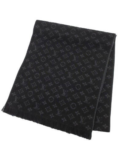 【LOUIS VUITTON】ルイヴィトン『マフラー・モノグラム クラシック』M70520 メンズ 1週間保証【中古】 【LOUIS VUITTON】ルイヴィトン『マフラー・モノグラム クラシック』M70520 メンズ 1週間保証【中古】