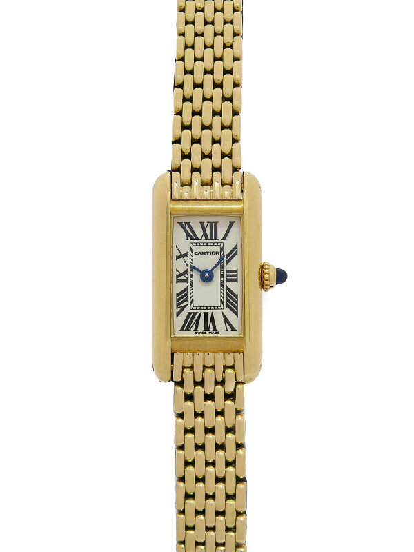 【Cartier】カルティエ『タンク アロンジェ ウォッチ』W15299A3 レディース クォーツ 6ヶ月保証【中古】のサムネイル