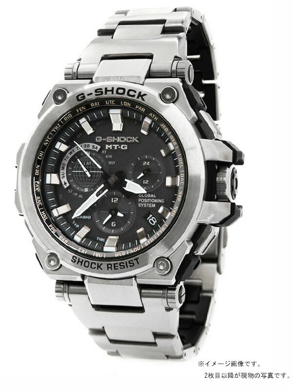 【CASIO】カシオ『G-SHOCK Gショック MT-G』MTG-G1000D-1AJF メンズ ソーラー電波GPS 1週間保証【中古】