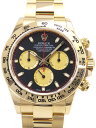 【ROLEX】ロレックス『コスモグラフ デイトナ』116508 ランダム番 イエローゴールド メンズ 自動巻き 12ヶ月保証【中古】