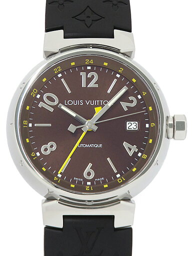 【LOUIS VUITTON】ルイヴィトン『タンブール GMT』Q11310 メンズ 自動巻き 3ヶ月保証【中古】 【LOUIS VUITTON】ルイヴィトン『タンブール GMT』Q11310 メンズ 自動巻き 3ヶ月保証【中古】