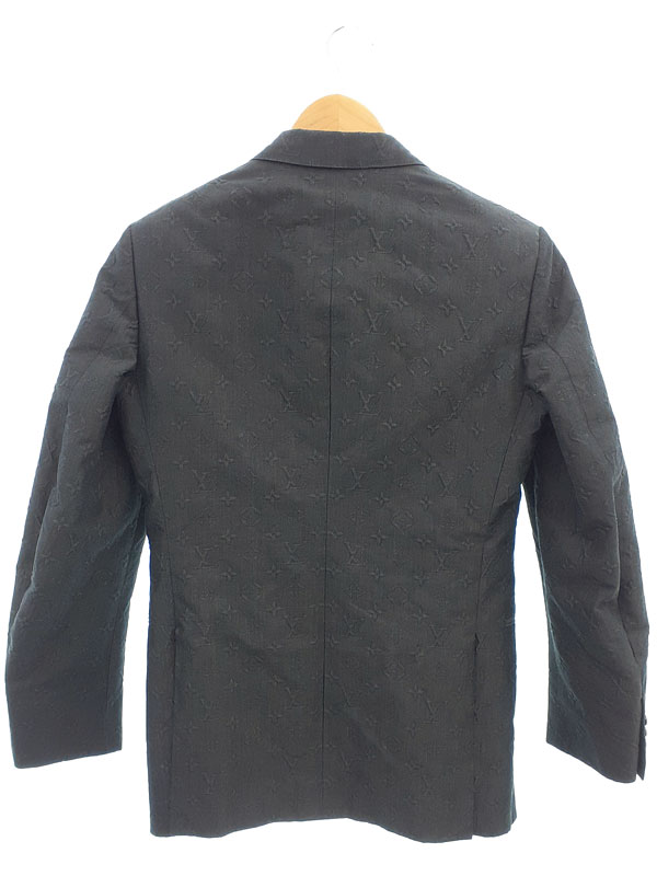 【LOUIS VUITTON】ルイヴィトン『モノグラム テーラードジャケット size46』RM222Q NN1 HKJ42E メンズ 1週間保証【中古】