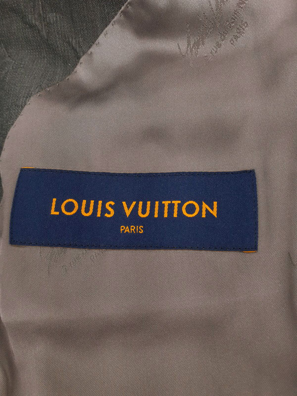 【LOUIS VUITTON】ルイヴィトン『モノグラム テーラードジャケット size46』RM222Q NN1 HKJ42E メンズ 1週間保証【中古】