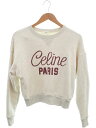 【CELINE】セリーヌ『ロゴ 長袖スウェット sizeXS』2Y87D649W.02LQ レディース 1週間保証【中古】