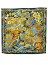 【HERMES】エルメス『カレ90 カレの赴くままに AU FIL DU CARRE』レディース スカーフ 1週間保証【中古】