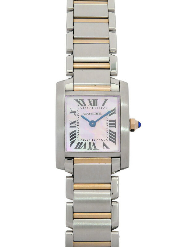 CARTIER カルティエ タンクフランセーズSM 腕時計 ステンレス