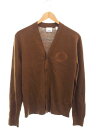 【BURBERRY】バーバリー『ロゴ カーディガン sizeXS TP』8063638 メンズ 1週間保証【中古】