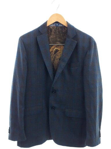 【ETRO】エトロ『グリズリー チェック スーツ size50』172-1A919-0119 メンズ セットアップ 1週間保証【中古】 【ETRO】エトロ『グリズリー チェック スーツ size50』172-1A919-0119 メンズ セットアップ 1週間保証【中古】