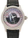 【ROGER DUBUIS】ロジェデュブイ『オマージュ スリーレトログラード ベゼルダイヤ』H40 5799 0-SD メンズ 自動巻き 6ヶ月保証【中古】