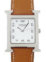 【HERMES】エルメス『Hウォッチ』HH1.810 メンズ クォーツ 3ヶ月保証【中古】(2)