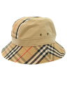 【BURBERRY】バーバリー『チェック バケットハット sizeXL TG』8057384 メンズ レディース 帽子 1週間保証【中古】