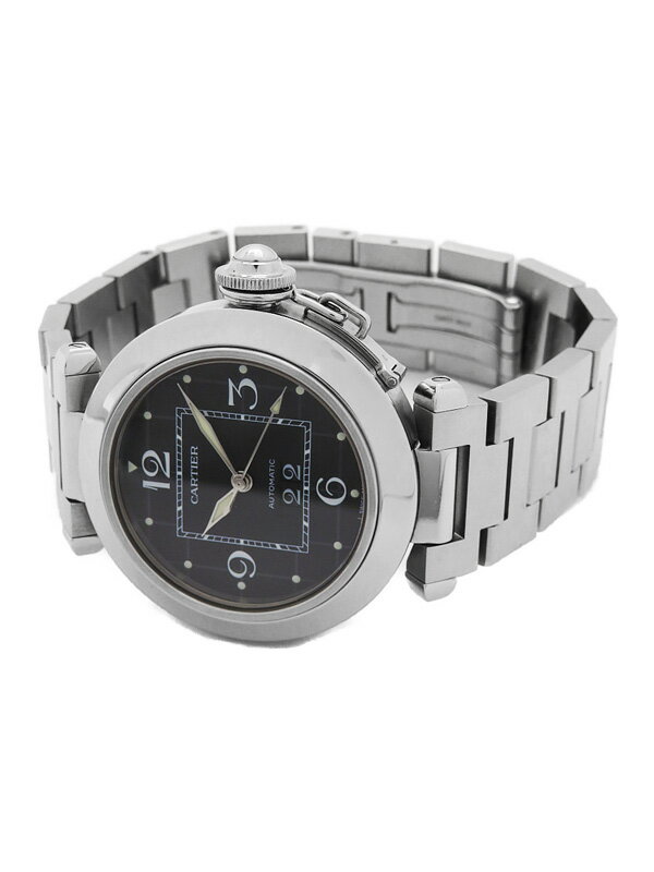 【Cartier】カルティエ『パシャC ビッグデイト』W31053M7 ボーイズ 自動巻き 3ヶ月保証【中古】